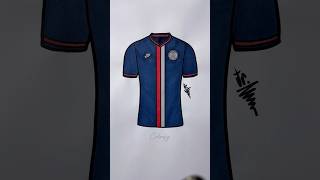 PSG Jersey ASMR psg futbol futebol football soccer neymar mbappe satisfying coloring asmr [upl. by Dlareg778]