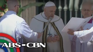 Live from the Vatican Solemn Mass of Easter Sunday and Urbi Et Orbi blessing Courtesy EWTN [upl. by Fihsak302]