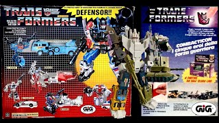 Speciale “Sogni D’infanzia 07” I Grandi Combiners GIG Defensor Bruticus Multiforce Transformers G1 [upl. by Notnil506]