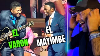 EL VARON Y EL MAYIMBE TALENTO Y COMPAÑERISMO EN UN SHOW MUY ESPECIAL Analizando Si Canto En Vivo [upl. by Atival]