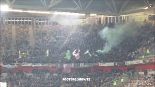 Pyro  Hannover in Düsseldorf Fortuna Düsseldorf  Hannover 96 22 [upl. by Idnarb]