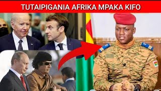 IBRAHIM TRAORE AMEZUIA DHAHABU KUTOKA NJE YA BURKINA FASO NA PESA ITATUMIA DHAHABU [upl. by Ominorej]