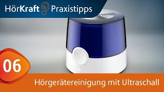 Wie reinige ich HörgeräteOtoplastiken im USonic Ultraschallbad von Flowmed [upl. by Ehrlich]