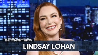 Lindsay Lohan on Getting Quizzed by Jamie Lee Curtis to Prove Her Identity Extended  Tonight Show [upl. by Arateehc]