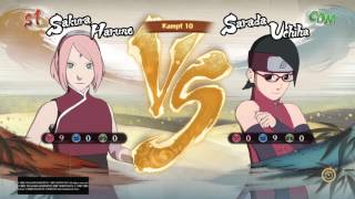 Naruto Shippuden Ultimate Ninja Storm 4 Road To Boruto Sakura Vs Sarada [upl. by Robyn]