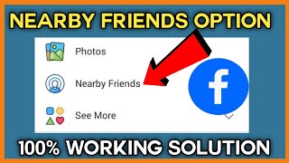 How to Fix Facebook Nearby Friends Not Showing 2022  Nearby Friends Facebook Not Working [upl. by Esinek]