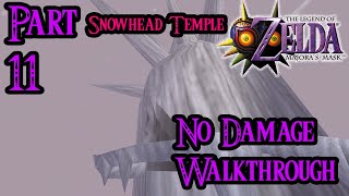 Zelda Majoras Mask 100 Walkthrough Widescreen HD Part 11  Snowhead Temple  Stray Fairies  Ghot [upl. by Ahselet]