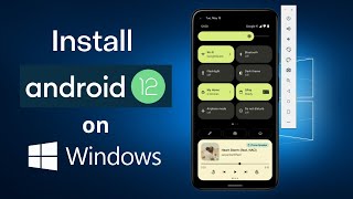 Install and Use Android 12 on Windows PC  Android 12 Emulator [upl. by Ynohtnaeoj]