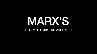 Sociology for UPSC  MARXs THEORY OF STRATIFICATION  Chapter 5  Paper 1  Lecture 7 [upl. by Fernandes]