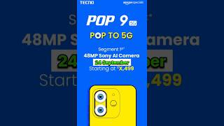 Under 10 thousand 5G  Tecno Pop 9 5G। Tecno pop 9 5g unboxing। shorts viralvideo [upl. by Little]