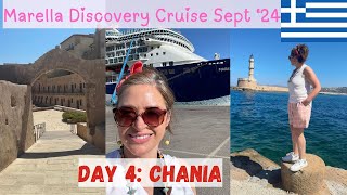 MARELLA DISCOVERY DAY 4 CHANIA CRETE  SOUDA PORT [upl. by King]