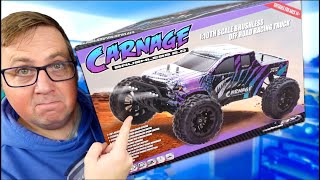 The NEW BRUSHLESS FTX Carnage 20 [upl. by Joletta15]