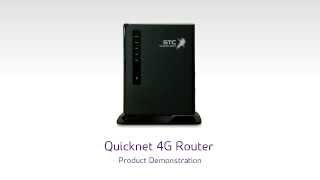 STC  4G Quicknet  How to use router Quicknet كيفية استخدام جهاز راوتر كويك نت [upl. by Anoiuq412]