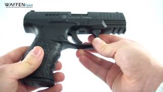 Walther PPQ M2 Schreckschusswaffe 9mm brüniert Gaswaffentest wwwwaffenfuzzide [upl. by Tadich]