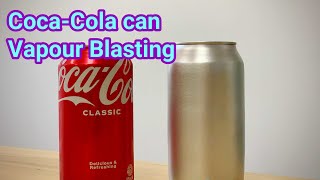 CocaCola Vapour BlastingVAPR BLAST Dustless Blasting [upl. by Allerym]