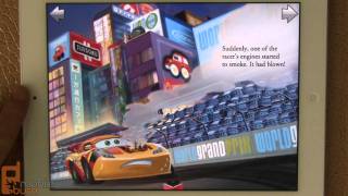 Disneys Cars 2 Storybook Deluxe for iPad app review [upl. by Grimona567]