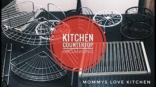 Kitchen countertop organization  How to create more space on kitchen countertop [upl. by Julieta]