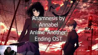 Anamnesis Annabel Cover  with lyrics [upl. by Nylirrehs]