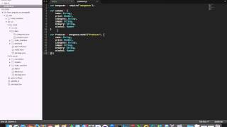 AngularJS to MongoDB  part 45 setup schema and model in Mongoose [upl. by Howland]