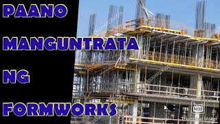 Paano Manguntrata ng Formworks PAANO KUMITA FORMWORKS PARAMETERS [upl. by Deacon]