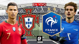 FRANCIA vs PORTUGAL EN VIVO 🔴 UEFA NATIONS LEAGUE [upl. by Enelyar629]