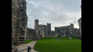 Holyhead Wales Caernarfon Castle amp Snowdonia Mountains [upl. by Bidget117]