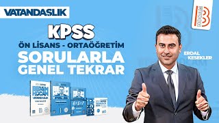 KPSS Vatandaşlık  Ön Lisans  Ortaöğretim Sorularla Genel Tekrar  Erdal KESEKLER  2025 [upl. by Turne]