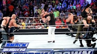 10Man Tag Team Match SmackDown Sept 5 2014 [upl. by Otto]