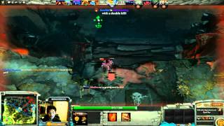 Dota 2  Merlini Warlock Gameplay [upl. by Jarib]