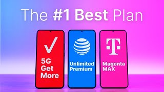 Verizon vs ATampT vs TMobile Unlimited Plan Comparison EARLY 2023 [upl. by Asselam234]