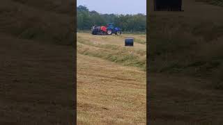 Silage bales in Ireland [upl. by Lissy]