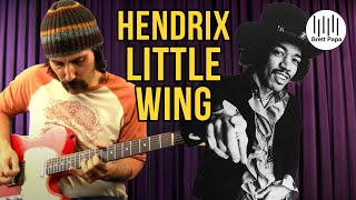 Jimi Hendrix  Little Wing  Guitar Solo Lesson  How To Play [upl. by Fidelio]