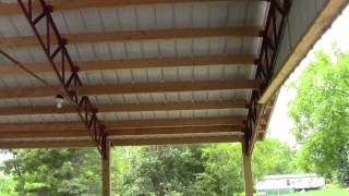 STEEL TRUSSES DIY Kits Barns Carports [upl. by Tedd]