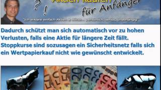 Aktien„Trick“ Wie man sich automatisch vor größeren Verlusten schützt [upl. by Adnoral84]