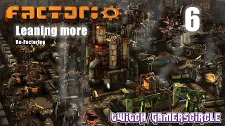 Factorio Modded PT6  Time for a Reorg [upl. by Aloek]