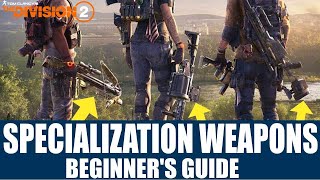 The Division 2  Intro To Specializations WONY Beginners Guide [upl. by Adnoel297]