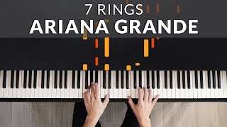 7 Rings  Ariana Grande  Tutorial of my Piano Cover [upl. by Richard837]