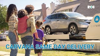 Carvana Launches SameDay Delivery in Newark [upl. by Eihpos]