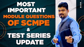 CA FINAL SCMPE NOV 2023 IMPORTANT QUESTIONS FROM ICAI MODULE BY CA SANKALP KANSTIYA [upl. by Arahsal]