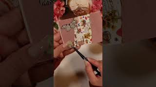 Mini aesthetic journal with me ASMR minijournal [upl. by Yung]