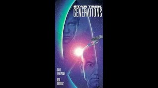 Opening To Star Trek Generations 1995 VHS Version 1 [upl. by Hickey681]