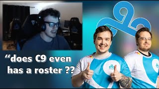 C9 Zellsis about YAY and VANITY being DROPPED from CLOUD 9 Roster [upl. by Nyltac]