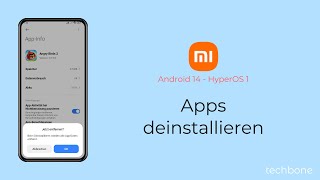 Apps deinstallieren  Xiaomi Android 14  HyperOS 1 [upl. by Ric]