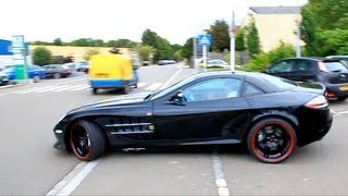 Mercedes SLR McLaren by WheelsAndMore Start up and Acceleration [upl. by Vyky553]