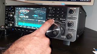 Icom IC7610  Some Weekend 20 meterband QSOs  Excellent Radio [upl. by Tacklind]