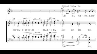 Chesnokov  Op 2218 Paschal Hymn to the Virgin [upl. by Lavella]