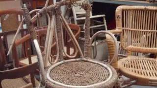 Cane amp Wicker Furniture Restoration  How To DIY [upl. by Aonehc]