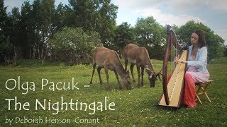 Harp and deer  Olga PacukThe Nightingale by Deborah HensonConant [upl. by Dnamra]