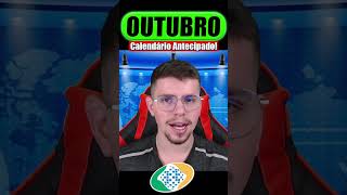 NOVO CALENDÁRIO de OUTUBRO do INSS ANTECIPADO para APOSENTADOS e PENSIONISTAS [upl. by Aralc]