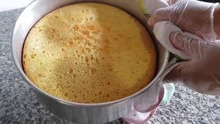 PÃO DE LÓ PERFEITO PARA TORTAS E BOLOS GELADOS  SEM ERRO [upl. by Chancey]